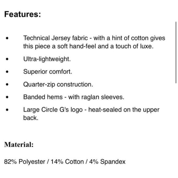 G/Fore Luxe Staple Golf Mid-Layer Heather Grey Medium Casual Athletic Comfort - Picture 13 of 14